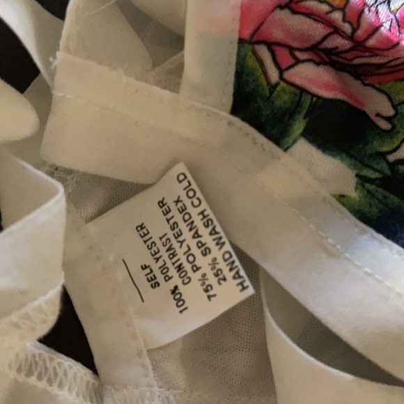 Sexy Floral Cut Out Bralette - Picture 7 of 7